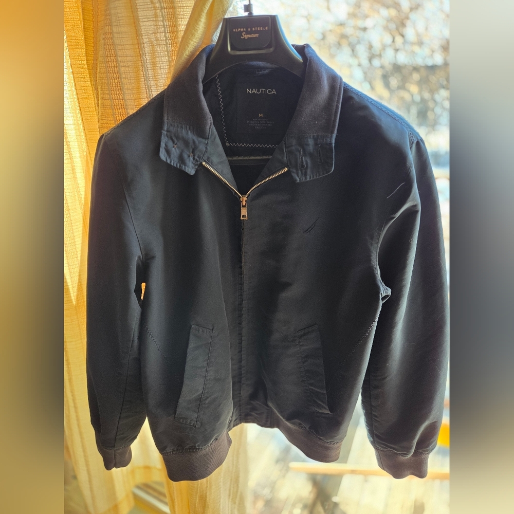 Vintage Nautica Classic Navy Bomber Jacket